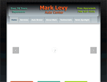 Tablet Screenshot of marklevyautocenter.com